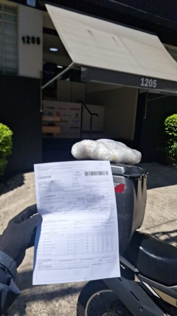 Logística reversa motoboy